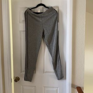 Silver shinny after 5 cocktail slacks